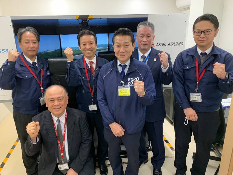 八尾市長・八尾空港長が来社されました