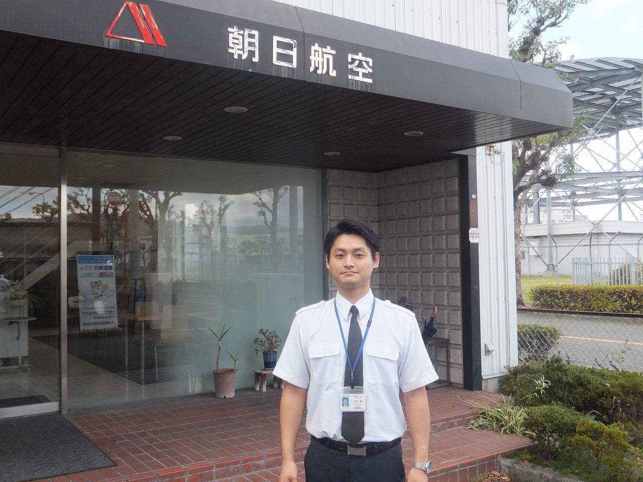 大林 優 さん訓練生 担当教官の声 朝日航空株式会社 大林 優 さん訓練生 担当教官の声 朝日航空株式会社